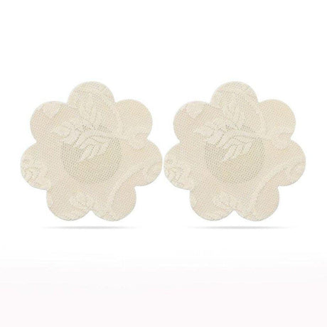 Lace Heart and Flower Nipple Pasties Twin Pk - Naughty by Nature Adult Store