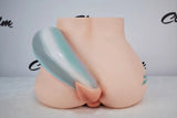 Large Fantasy Horse Tail Silicone Sex Toy Torso Dual Channel Design - Sex Doll