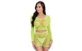 Leaf It To Me Short Set Green - Naughty by Nature Adult Store