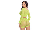 Leaf It To Me Short Set Green - Naughty by Nature Adult Store