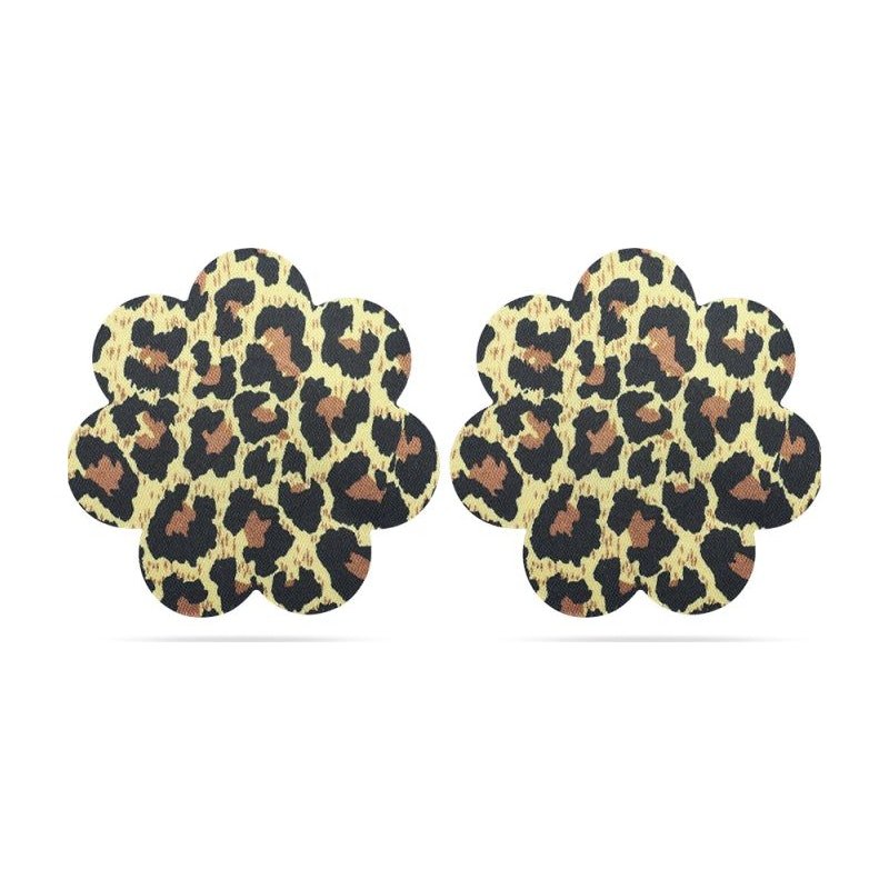 Leopard Sexy Nipple Pasties Twin Pk - Adult Toys