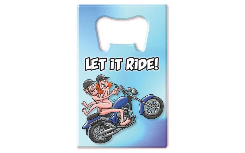 Let It Ride Bottle Opener - Adult Toys