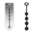 Levelz Round Silicone Anal Balls Small 20mm Black - ANAL TOYS