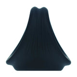 LEVELZ Silicone Cock and Ball Harness Black - COCK RINGS