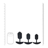 Levelz Silicone Weighted Anal Plug Training Set - ANAL TOYS