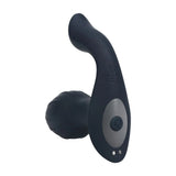 LEVELZ Vibrating Rotating Anal Plug Black 10.7cm - ANAL TOYS