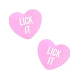 Lick It Love Heart Pasties - Lingerie