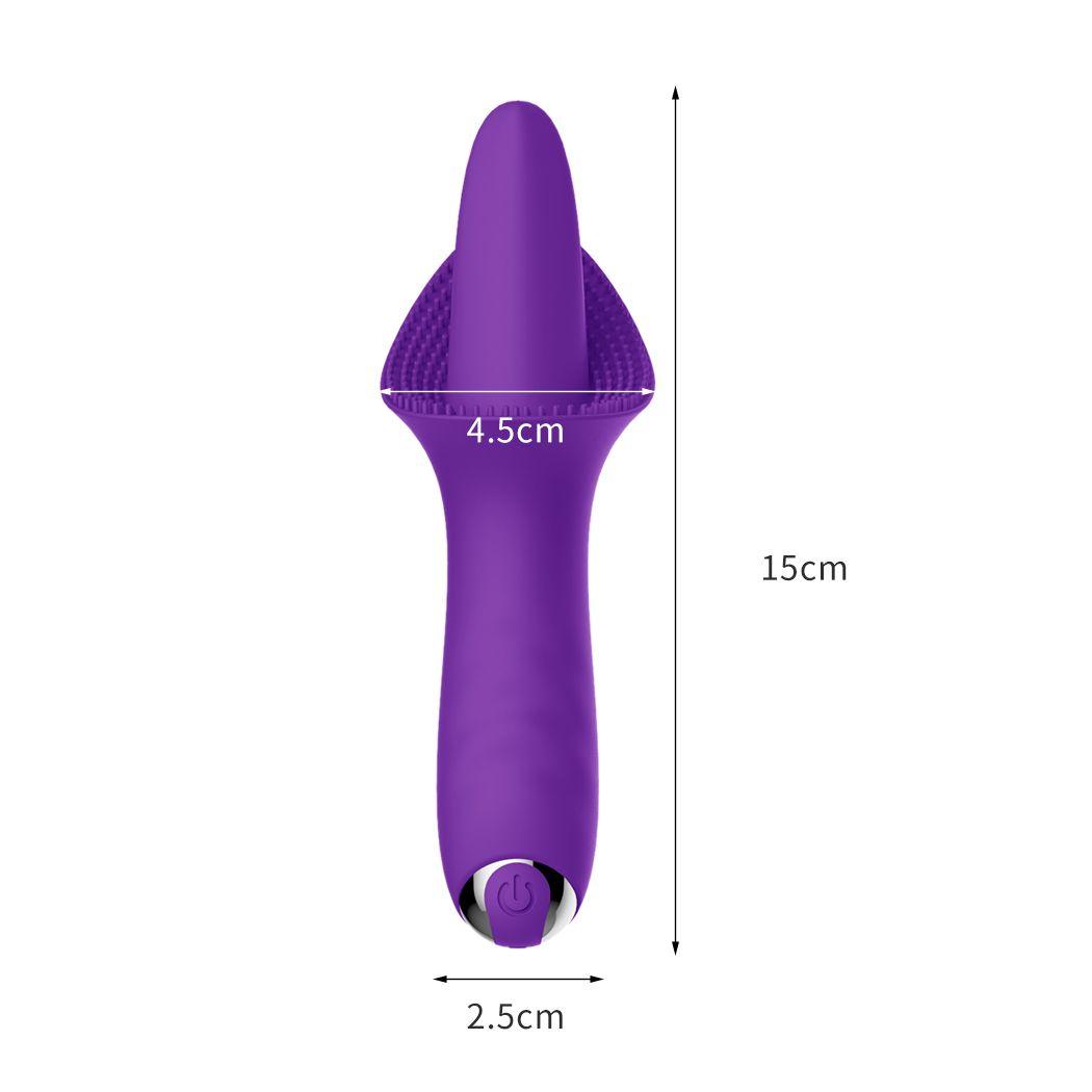 Licking Tongue GSpot Oral Rechargeable Vibrator - Naughty by Nature Adult Store