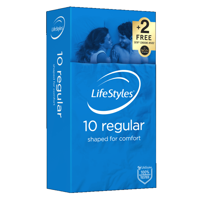 Lifestyles Regular Condoms 10 - Lotions & Potions