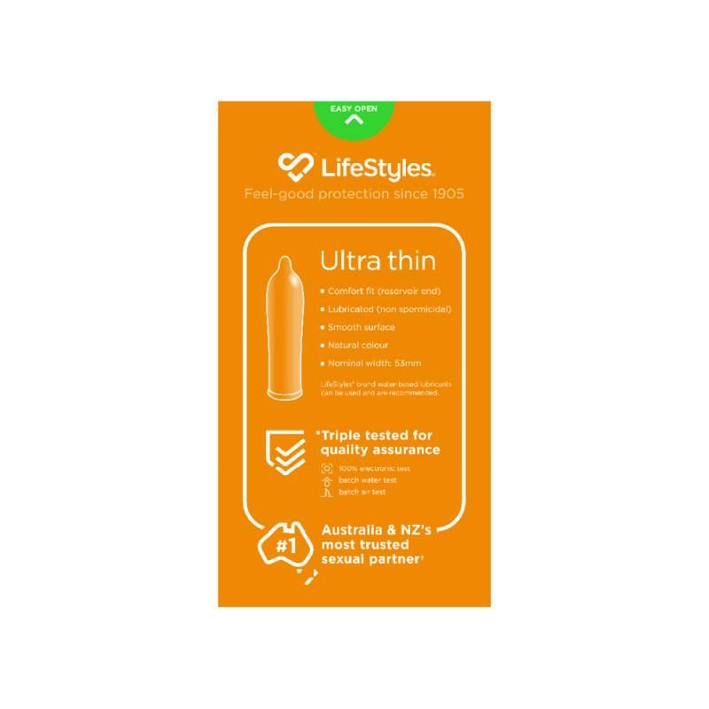 LifeStyles Ultra Thin Condoms 20 - Lotions & Potions