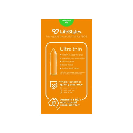LifeStyles Ultra Thin Condoms 20 - Lotions & Potions