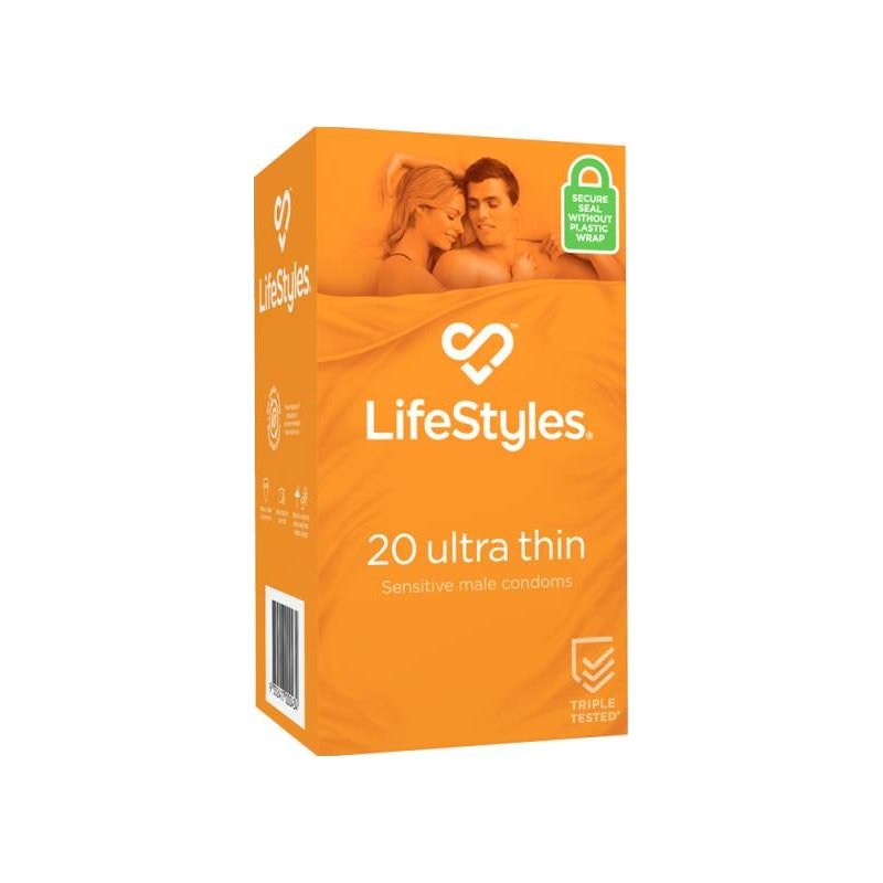 LifeStyles Ultra Thin Condoms 20 - Lotions & Potions