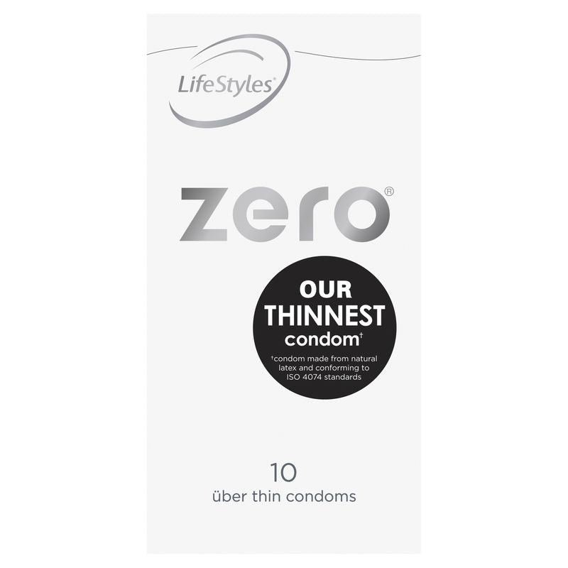 LifeStyles Zero 10 Condoms - Lotions & Potions