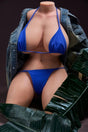 Light Tan Vanessa BBW Silicone Sex Doll Torso With Big Boobs - Sex Doll