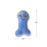 Little Genie Suck A Bag Of Dicks Plushy Pillows – Set of 5 Mini Fuzzy Toys - NOVELTIES