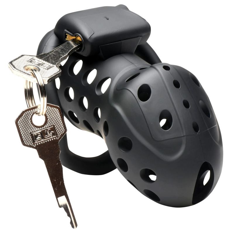 Lock Down Chastity Cage - Adult Toys