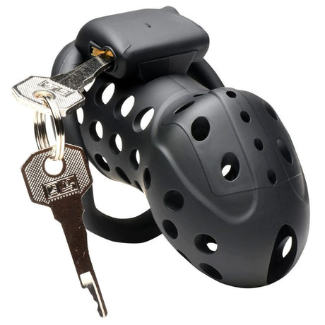 Lock Down Chastity Cage - Adult Toys