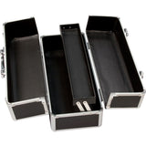 Lockable Large Vibrator Case Black - Adult Toys