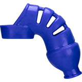 LOCKDOWN Cage Chastity by Hunkyjunk Cobalt - Adult Toys