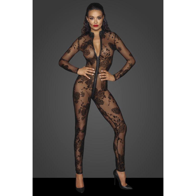 Long Tulle Overall w 3 Way Zipper - Lingerie