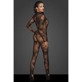 Long Tulle Overall w 3 Way Zipper - Lingerie