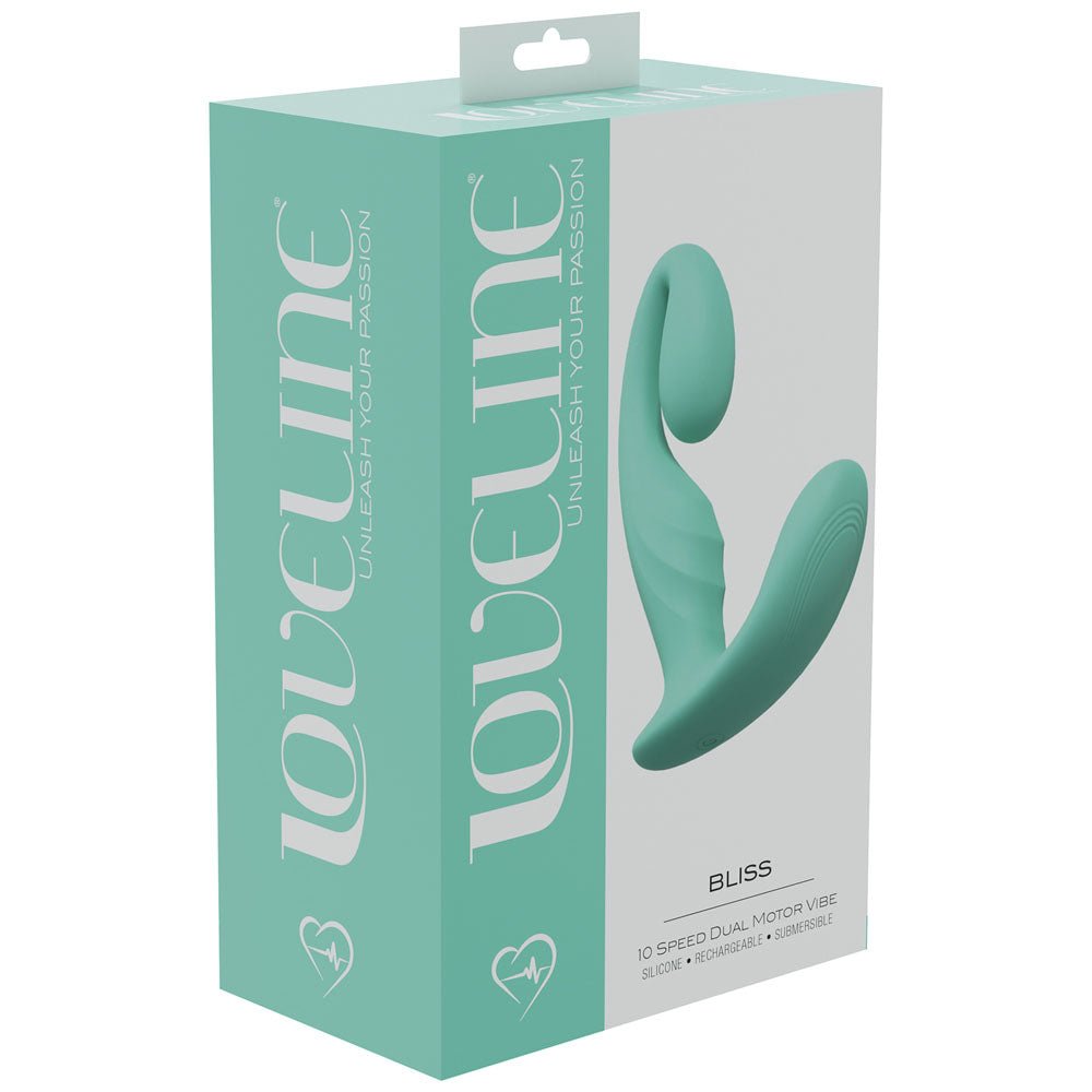 LOVELINE Bliss - Green Rechargeable Vibrator - VIBRATORS