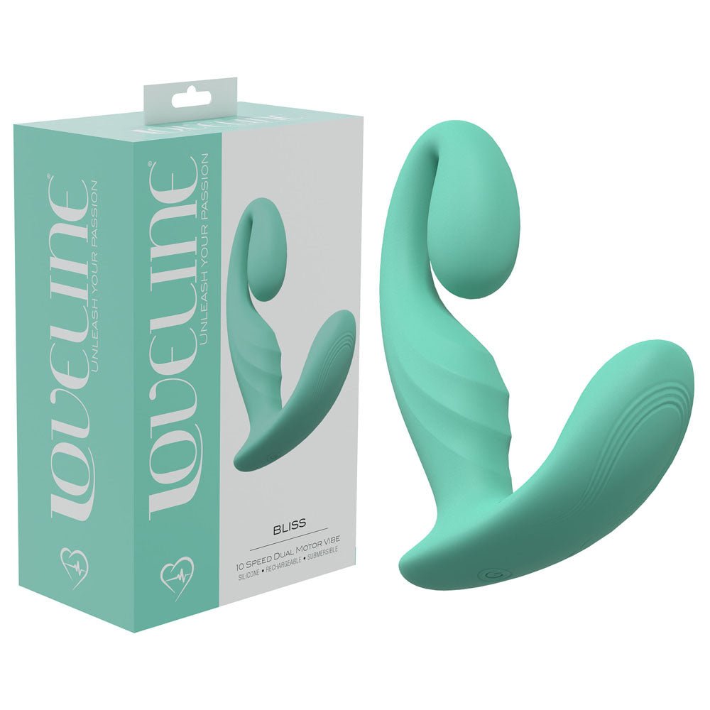 LOVELINE Bliss - Green Rechargeable Vibrator - VIBRATORS