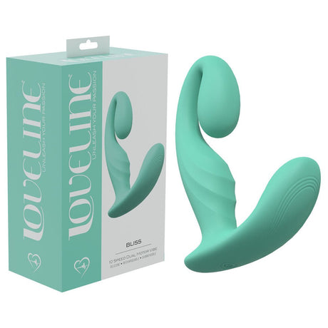 LOVELINE Bliss - Green Rechargeable Vibrator - VIBRATORS