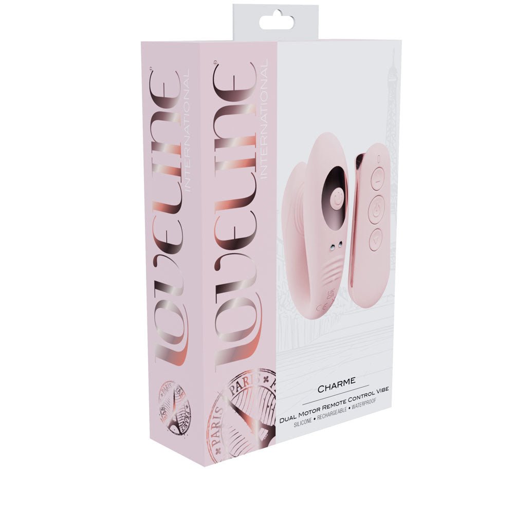 LOVELINE Charme Dual Motor Vibe with Wireless Remote - VIBRATORS