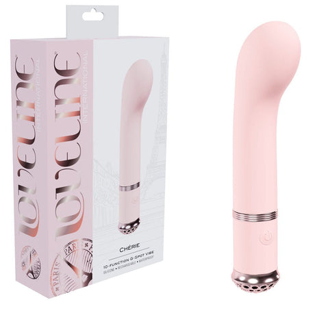 LOVELINE Cherie - Pink - Pink 14 cm USB Rechargeable Vibrator - VIBRATORS