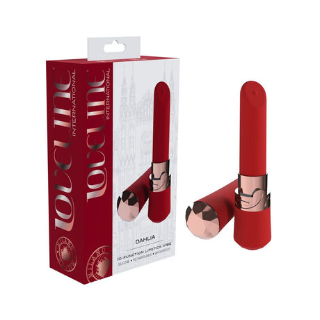 LOVELINE Dahlia - Red Lipstick Vibrator - VIBRATORS