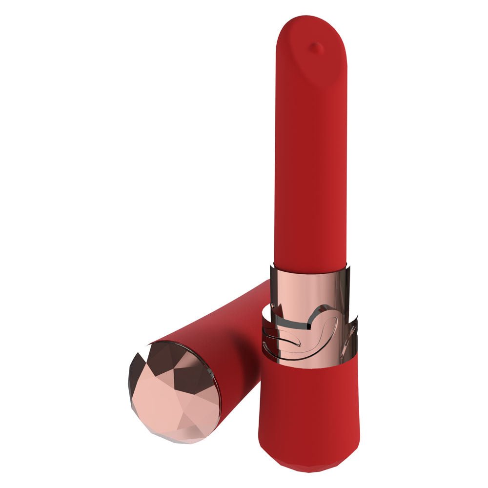 LOVELINE Dahlia - Red Lipstick Vibrator - VIBRATORS