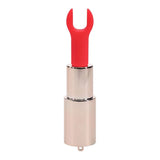 Loveline Diamond Red Lipstick Vibrator USB Rechargeable 8.3cm - VIBRATORS