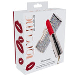Loveline Diamond Red Lipstick Vibrator USB Rechargeable 8.3cm - VIBRATORS