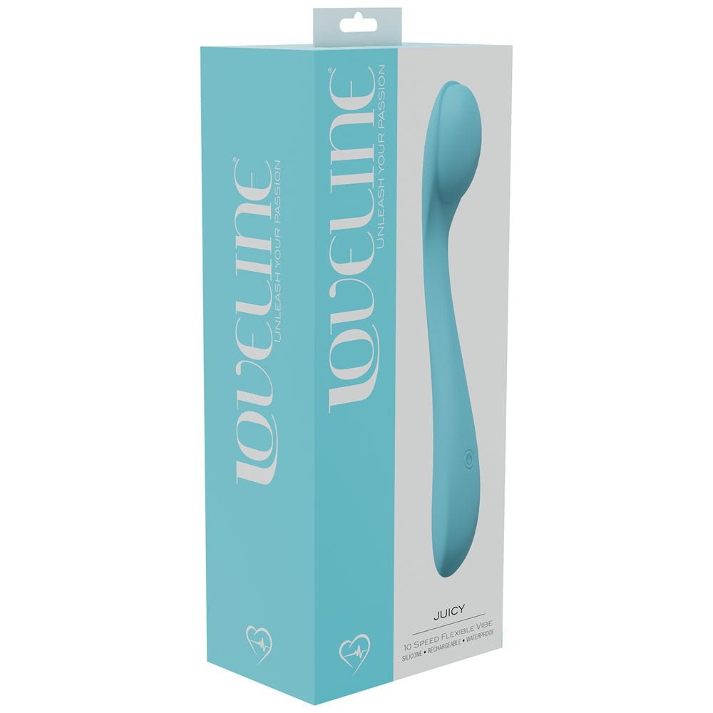 LOVELINE Juicy - Blue Vibrator - VIBRATORS