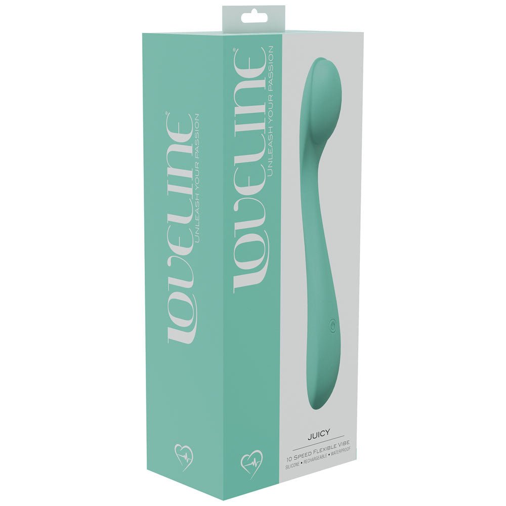 LOVELINE Juicy - Green Vibrator - VIBRATORS