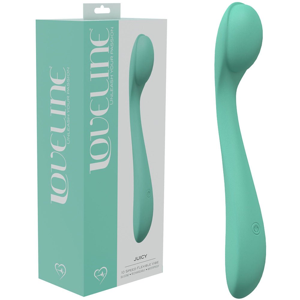 LOVELINE Juicy - Green Vibrator - VIBRATORS