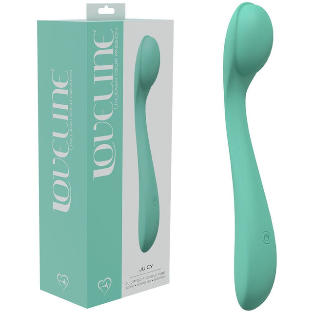 LOVELINE Juicy - Green Vibrator - VIBRATORS