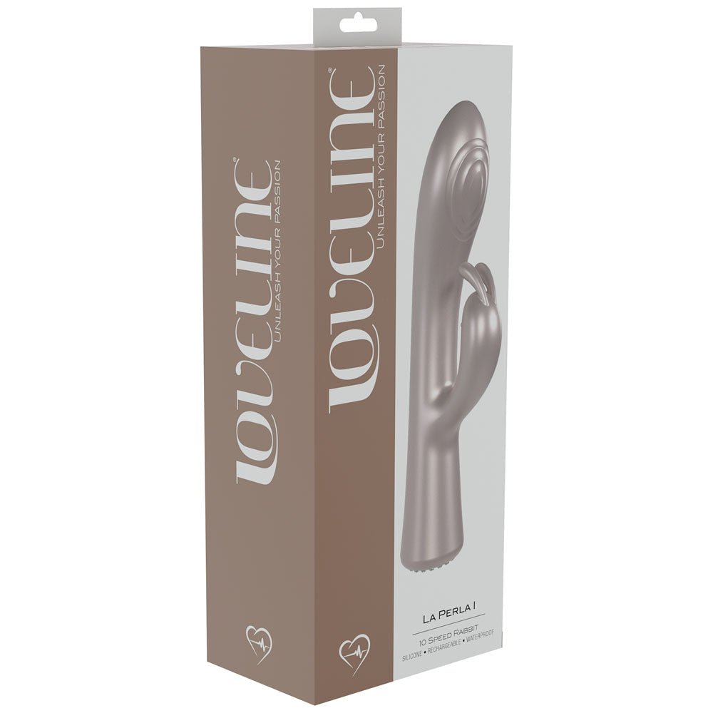 LOVELINE La Perla I - Pearlescent Pink Rabbit Vibrator - VIBRATORS