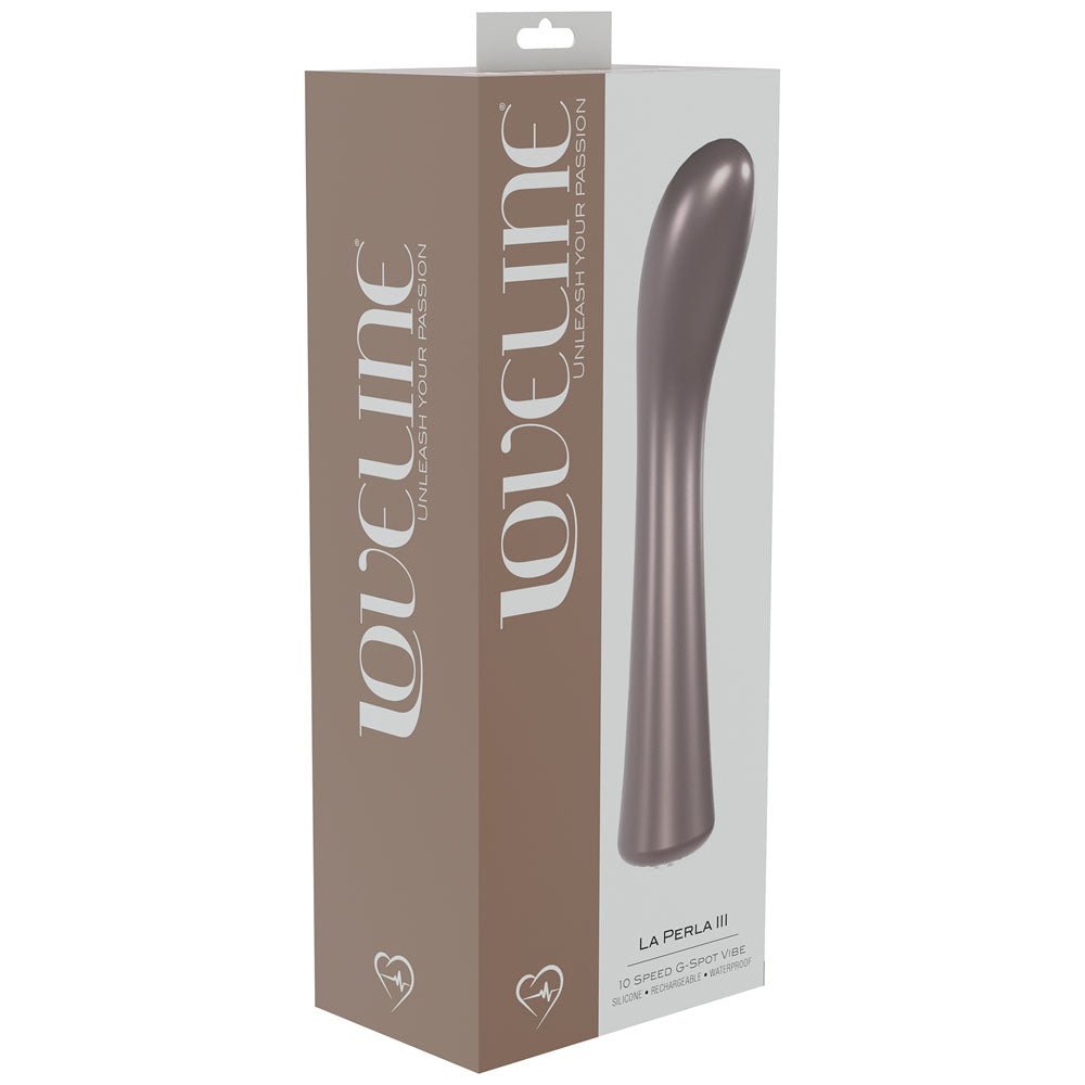 LOVELINE La Perla III - Pearlescent Pink Vibrator - VIBRATORS