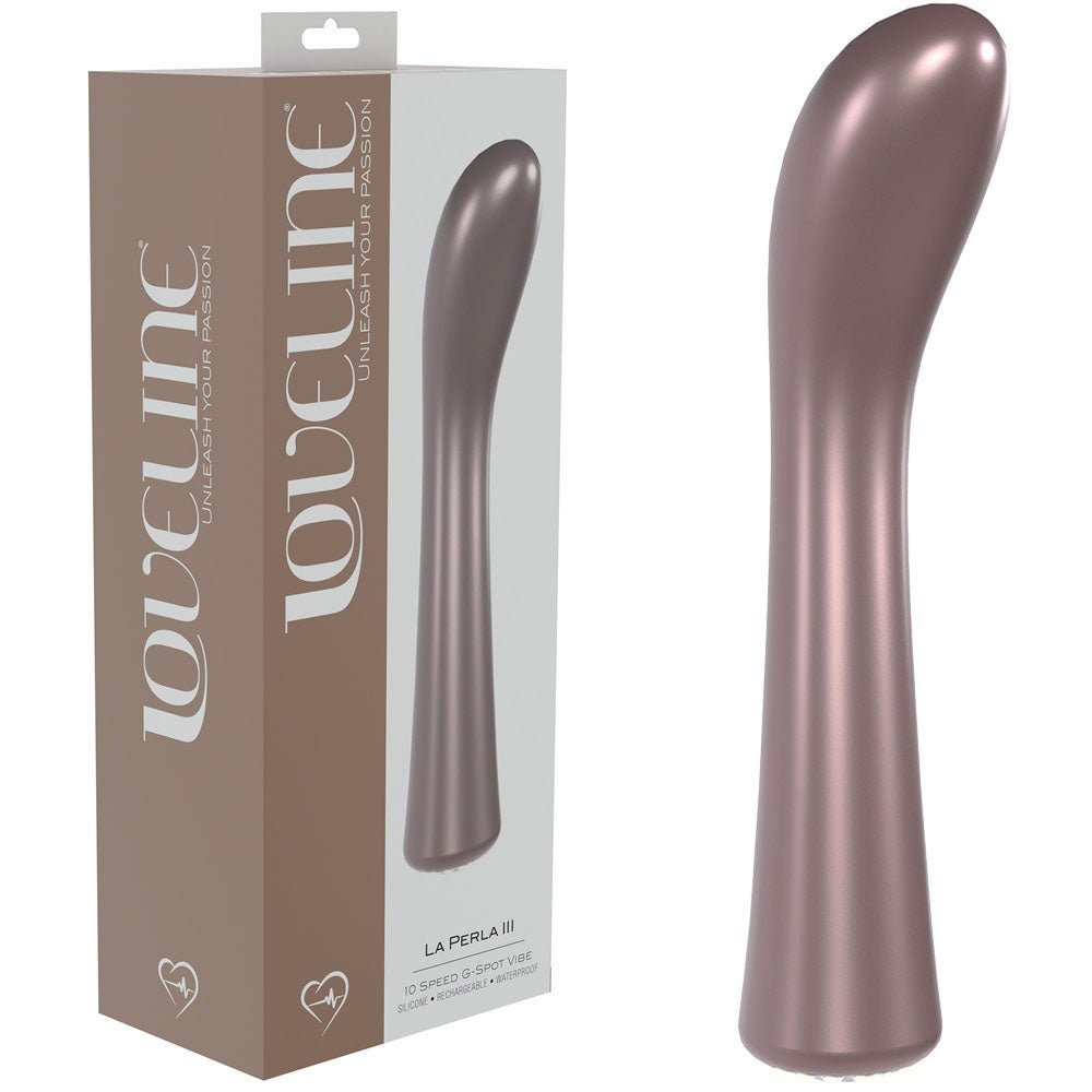 LOVELINE La Perla III - Pearlescent Pink Vibrator - VIBRATORS