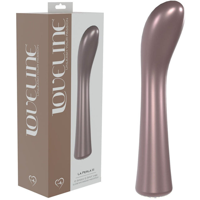 LOVELINE La Perla III - Pearlescent Pink Vibrator - VIBRATORS