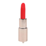 Loveline Sparkle Red USB Rechargeable Lipstick Vibrator 8.3cm - VIBRATORS