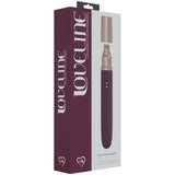 LOVELINE The Traveler - Burgundy Vibrator with Lube Applicator - VIBRATORS