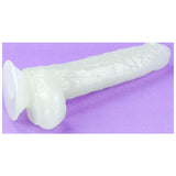 Lovetoy Lumino Glow in the Dark Realistic Dildo with Suction Base - 10" - Adult Toys