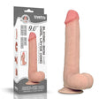 Lovetoy Sliding Skin Dual Layer Dildo – 9 Inch Realistic TPE Dong - DONGS
