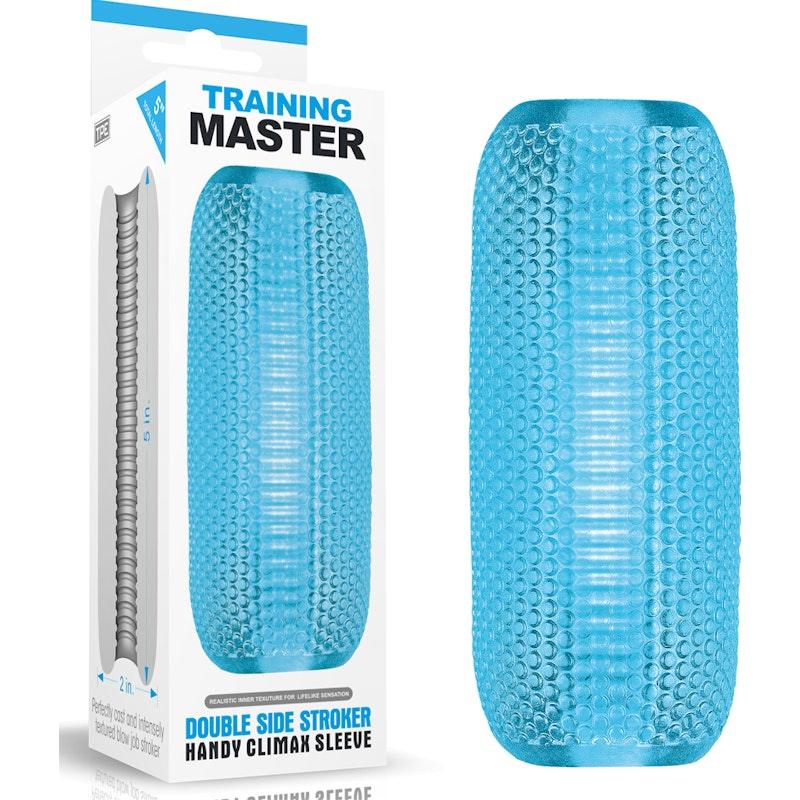 Lovetoy Training Master Stroker – Realistic Ribbed TPE Masturbator - Adult Toys