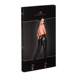 Low Cut Back Leggings w Gold Zipper - Lingerie