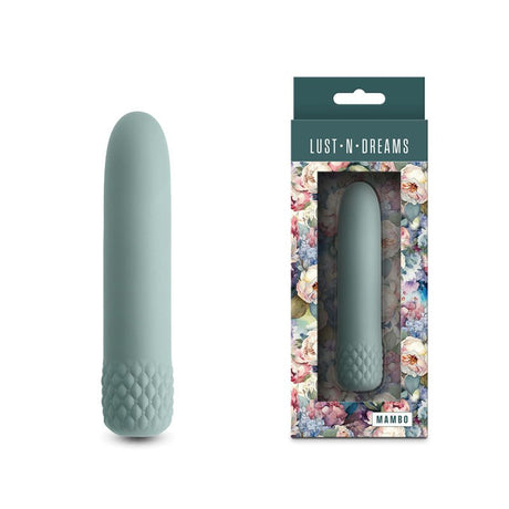 Lust - n - Dreams - Mambo Sage Green 12.2 cm Rechargeable Bullet - BULLETS & EGGS