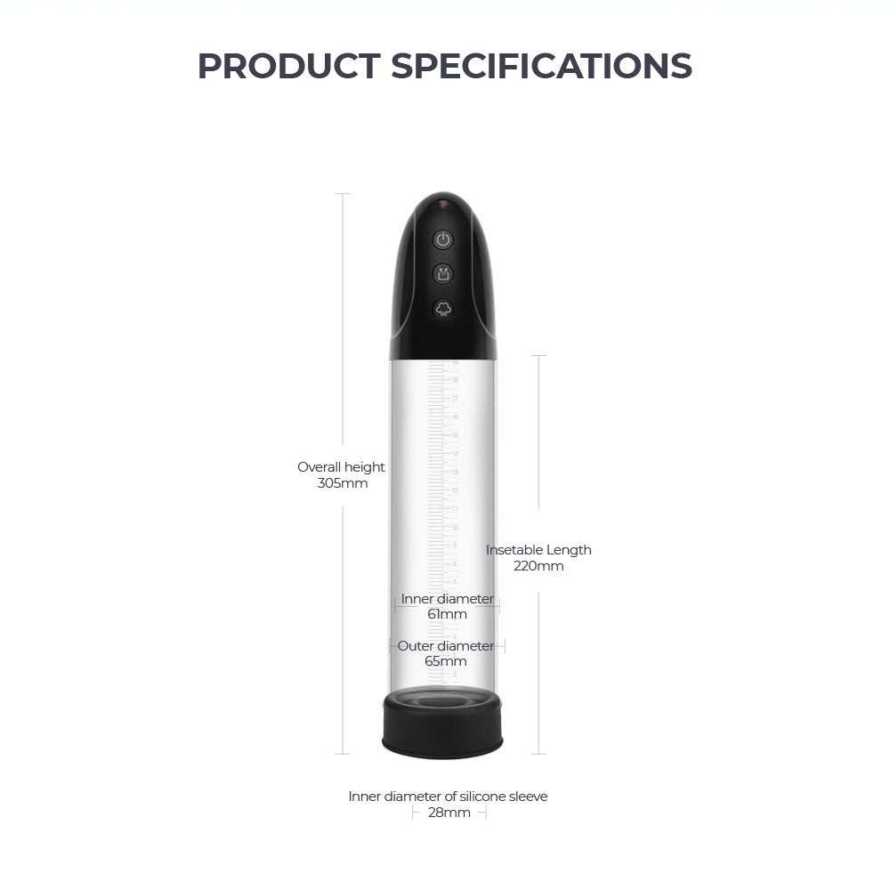LuvPump Automatic Penis Pump - PUMPS